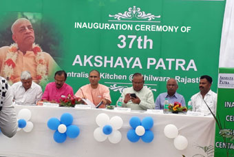 Akshaya Patra opens its 37th kitchen, Bhilwara