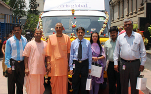 Aris Global donates meal delivery vehicle